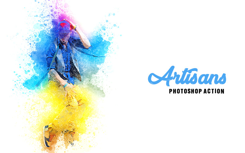 12-in-1 High Tech Photoshop Actions - Artixty