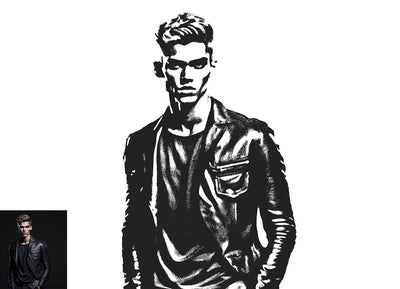 12 in 1 Dynamic Effect Photoshop Actions Bundle