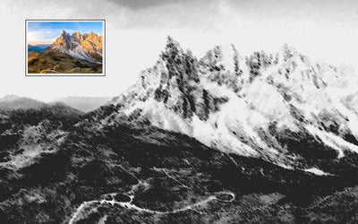 31 Trendy Sketch Photoshop Actions Bundle