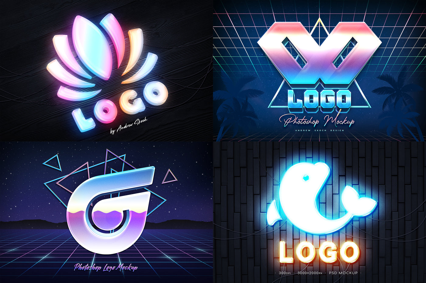 The 30 Logo Mockups Bundle - Artixty