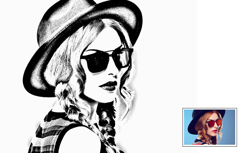 31 Trendy Sketch Photoshop Actions Bundle