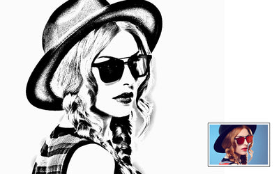 31 Trendy Sketch Photoshop Actions Bundle