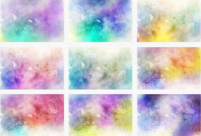 Colossal Watercolor Backgrounds Bundle - 500+ Backgrounds - Artixty