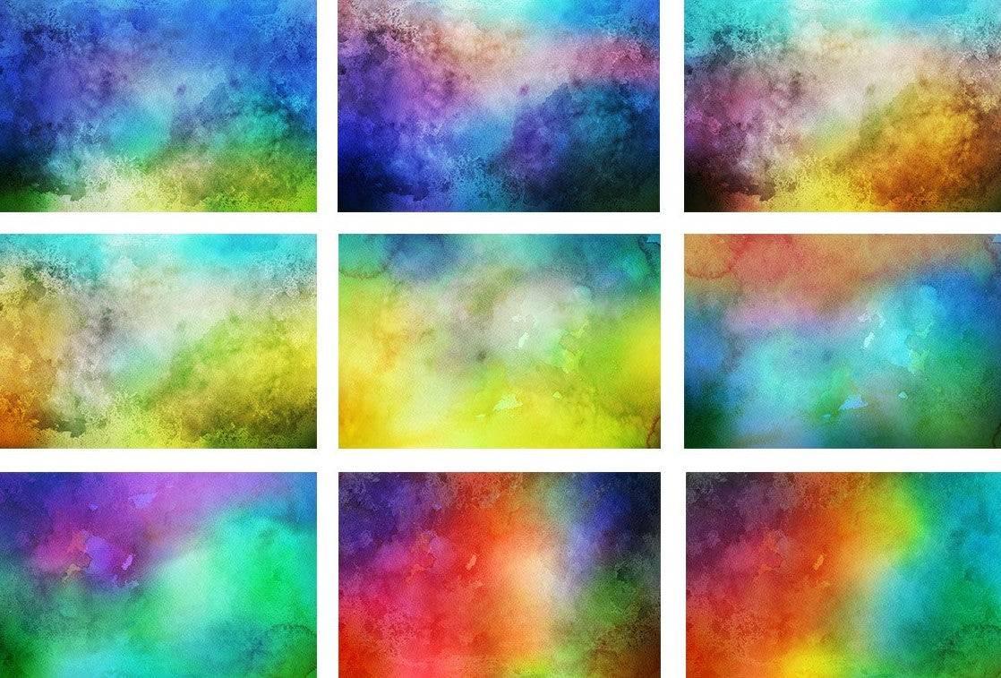 Colossal Watercolor Backgrounds Bundle - 500+ Backgrounds - Artixty