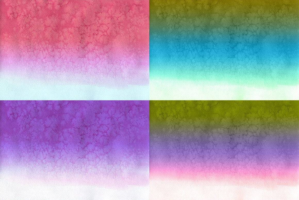 Colossal Watercolor Backgrounds Bundle - 500+ Backgrounds - Artixty
