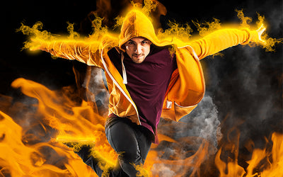 12-in-1 High Tech Photoshop Actions - Artixty