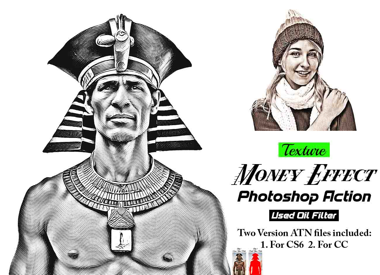 12-in-1 Modern Effect Photoshop Actions Bundle - Artixty