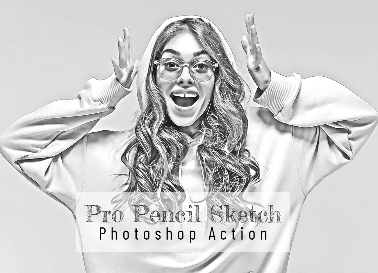 19 Sketch Photoshop Actions Bundle - Artixty