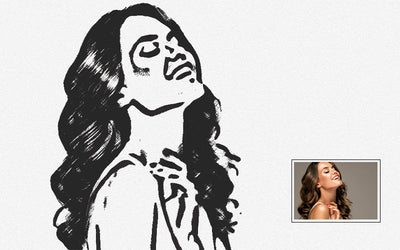 31 Trendy Sketch Photoshop Actions Bundle