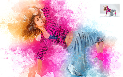 12-in-1 High Tech Photoshop Actions - Artixty