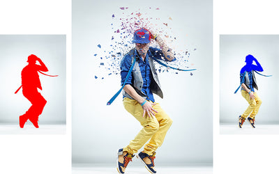 12-in-1 High Tech Photoshop Actions - Artixty