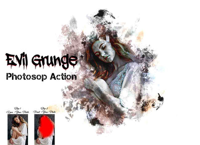 16 Watercolor Painting Photoshop Action Bundle - Artixty