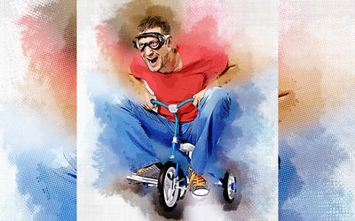12-in-1 High Tech Photoshop Actions - Artixty