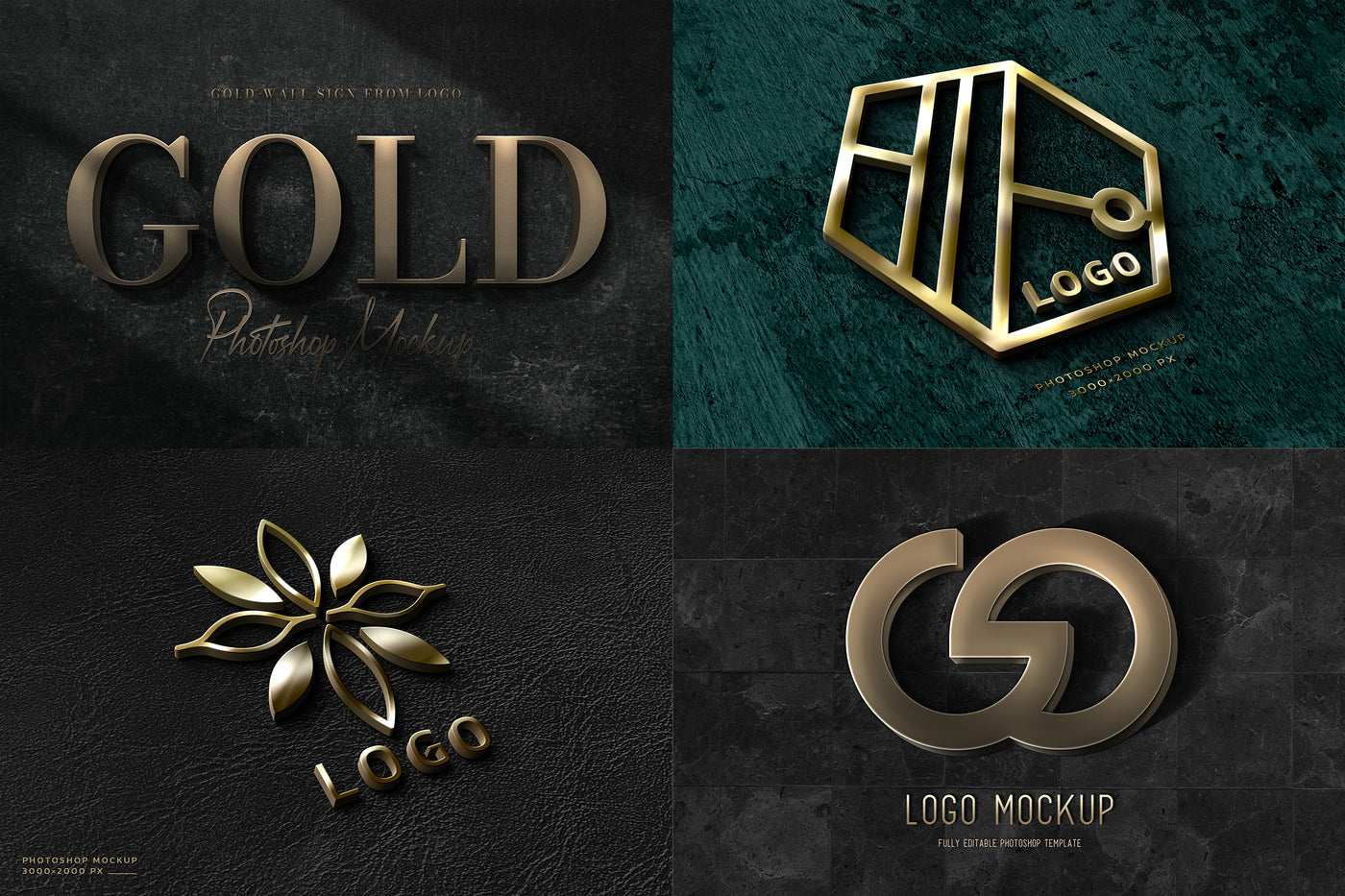 The 30 Logo Mockups Bundle - Artixty