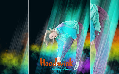 12-in-1 High Tech Photoshop Actions - Artixty