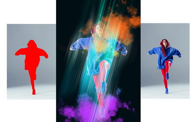 12-in-1 High Tech Photoshop Actions - Artixty