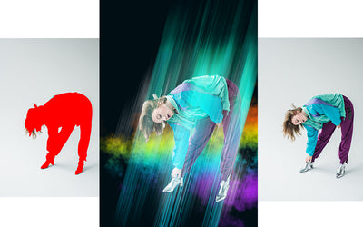 12-in-1 High Tech Photoshop Actions - Artixty