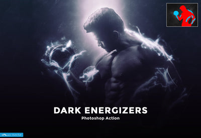10-In-1 Lighting Explosions Photoshop Actions Bundle - Artixty