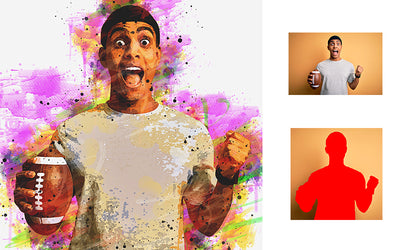 12-in-1 High Tech Photoshop Actions - Artixty