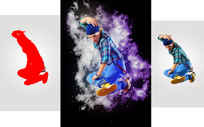 12-in-1 High Tech Photoshop Actions - Artixty