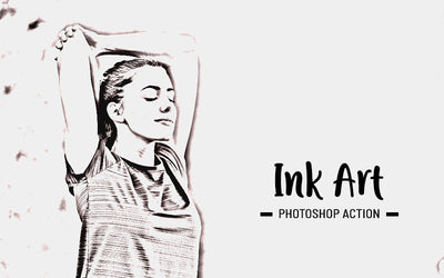 31 Trendy Sketch Photoshop Actions Bundle