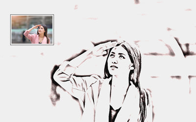 31 Trendy Sketch Photoshop Actions Bundle
