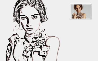 31 Trendy Sketch Photoshop Actions Bundle