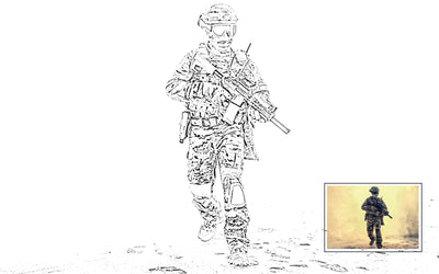 31 Trendy Sketch Photoshop Actions Bundle