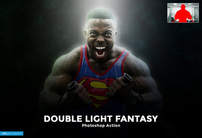 10-In-1 Lighting Explosions Photoshop Actions Bundle - Artixty