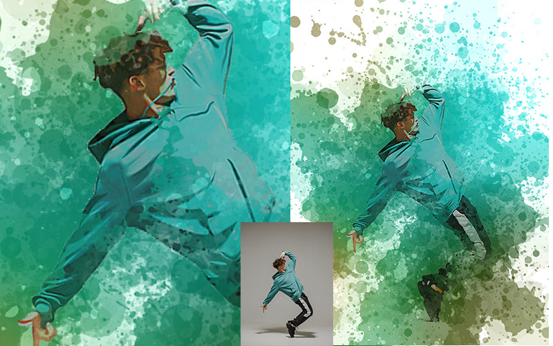 12-in-1 High Tech Photoshop Actions - Artixty