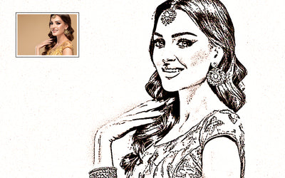31 Trendy Sketch Photoshop Actions Bundle