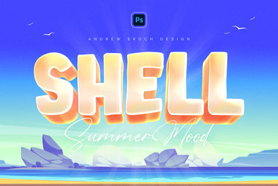 Sizzling Summer Text Effects Bundle - Artixty