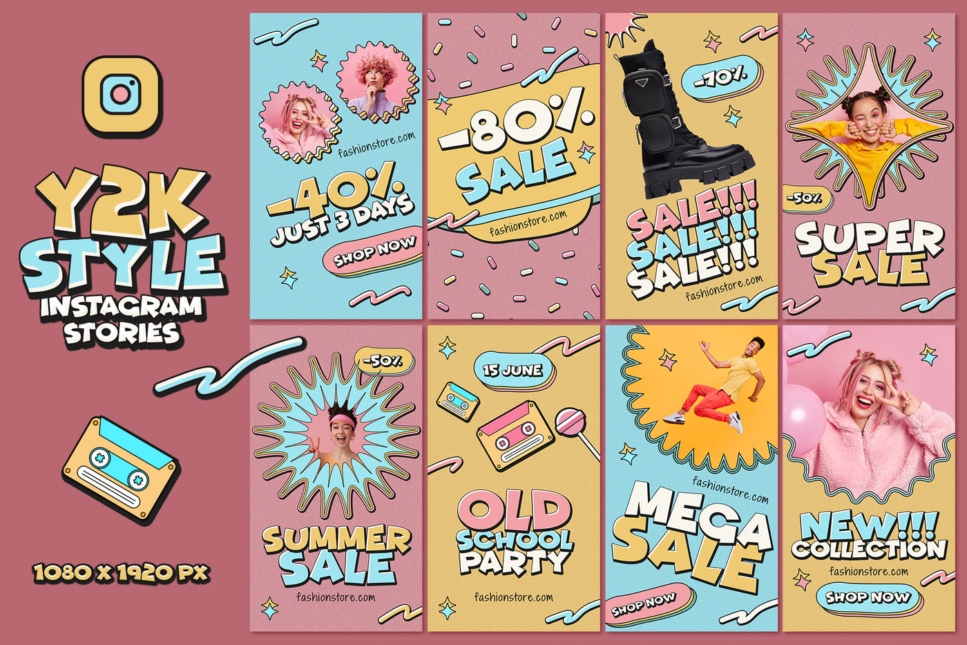 The Year 2K Design Bundle - Artixty