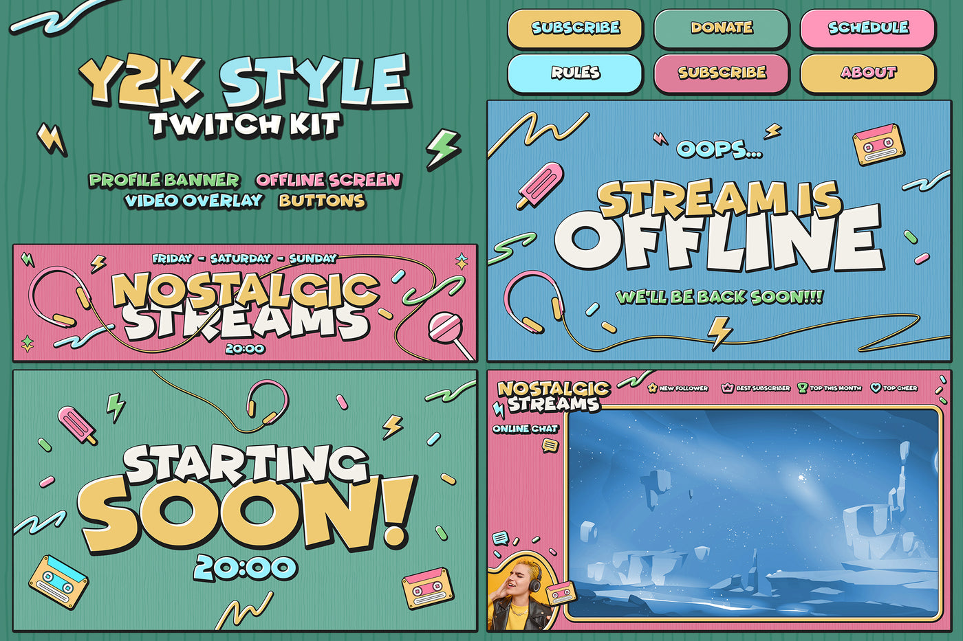 The Year 2K Design Bundle - Artixty