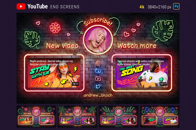 The Neon Assets Bundle - Artixty