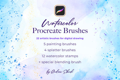 Watercolor Assets Bundle - Artixty