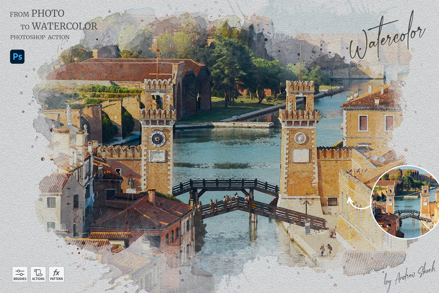 Watercolor Assets Bundle - Artixty