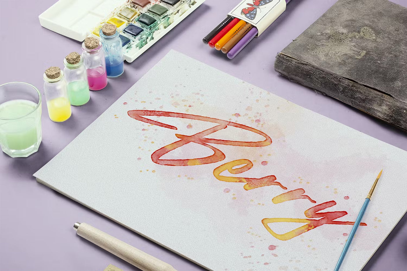 Watercolor Assets Bundle - Artixty