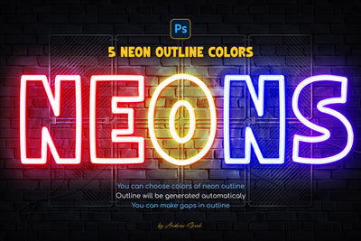 The Neon Assets Bundle - Artixty