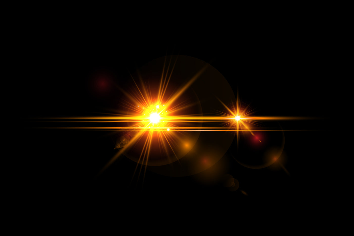100 Lens Lights Overlays Collection - Artixty