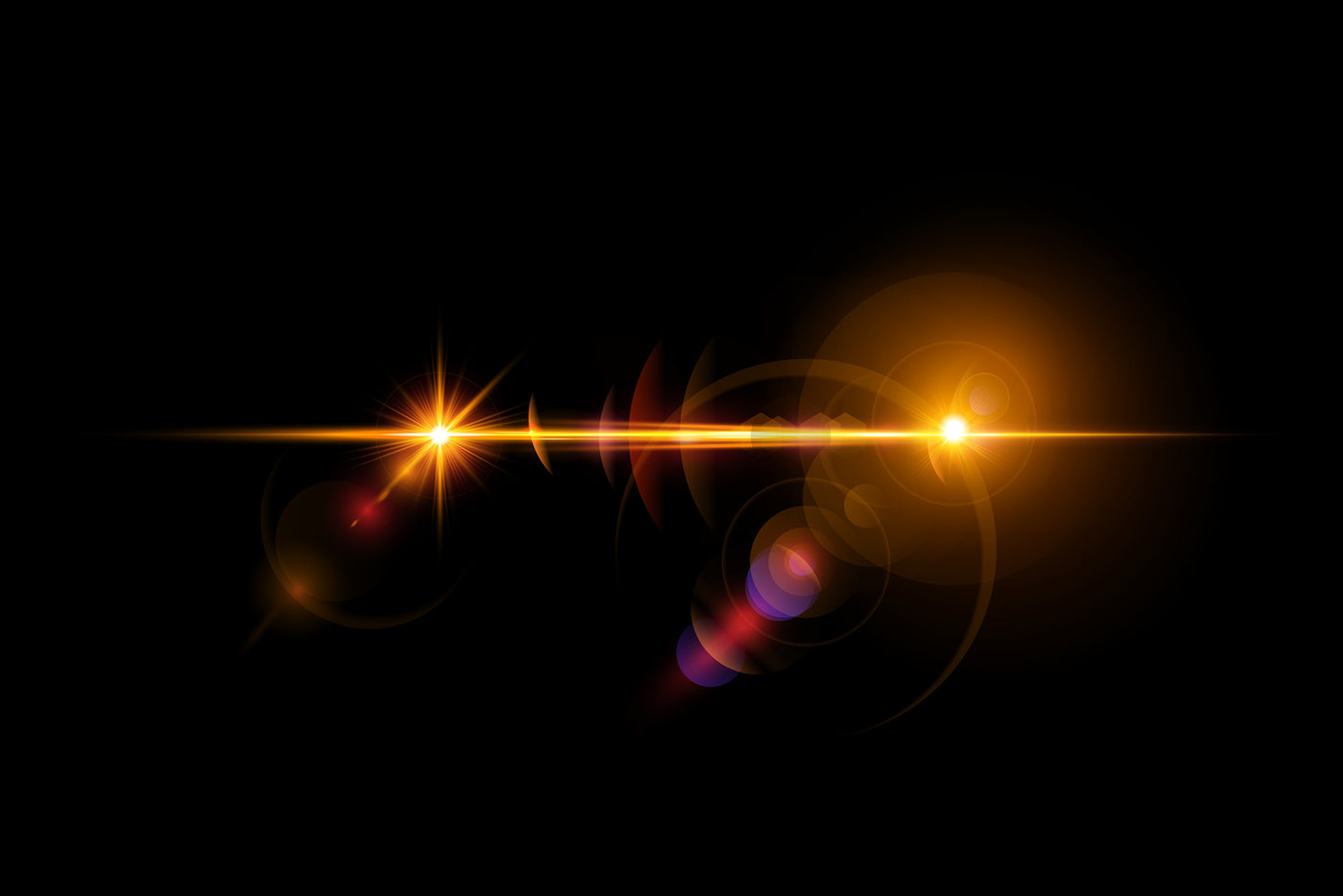 100 Lens Lights Overlays Collection - Artixty