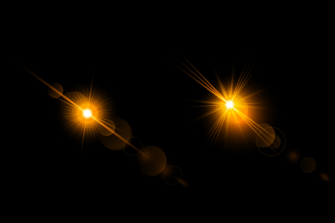 100 Lens Lights Overlays Collection - Artixty