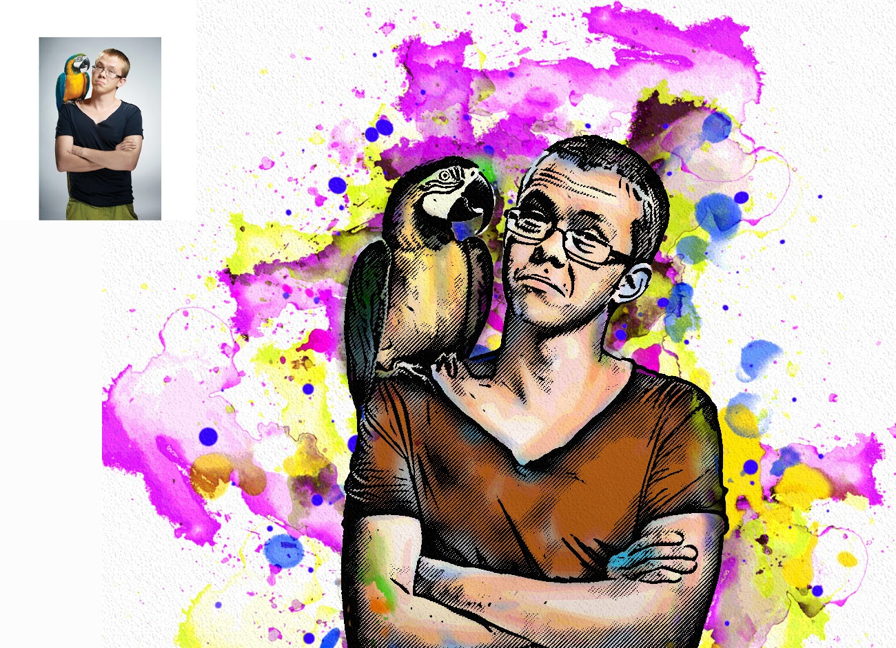 Digital Painting Photo Effects Bundle