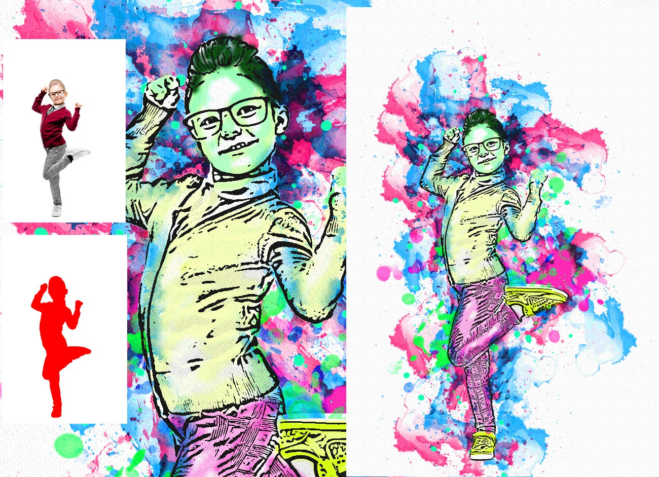 Digital Painting Photo Effects Bundle