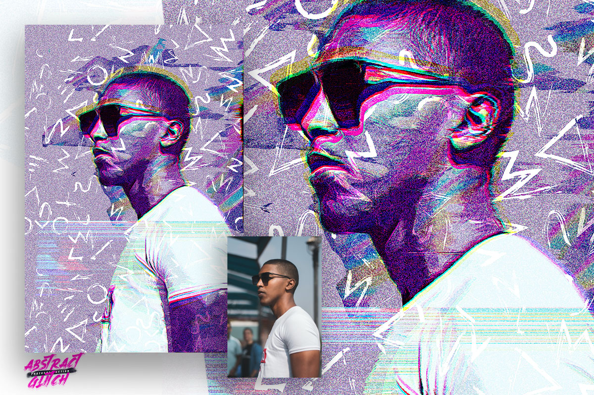 The Abstract Fusion Bundle Of Photoshop Add-Ons