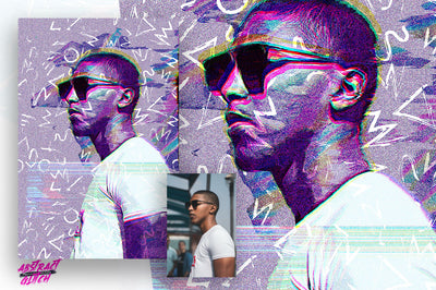 The Abstract Fusion Bundle Of Photoshop Add-Ons