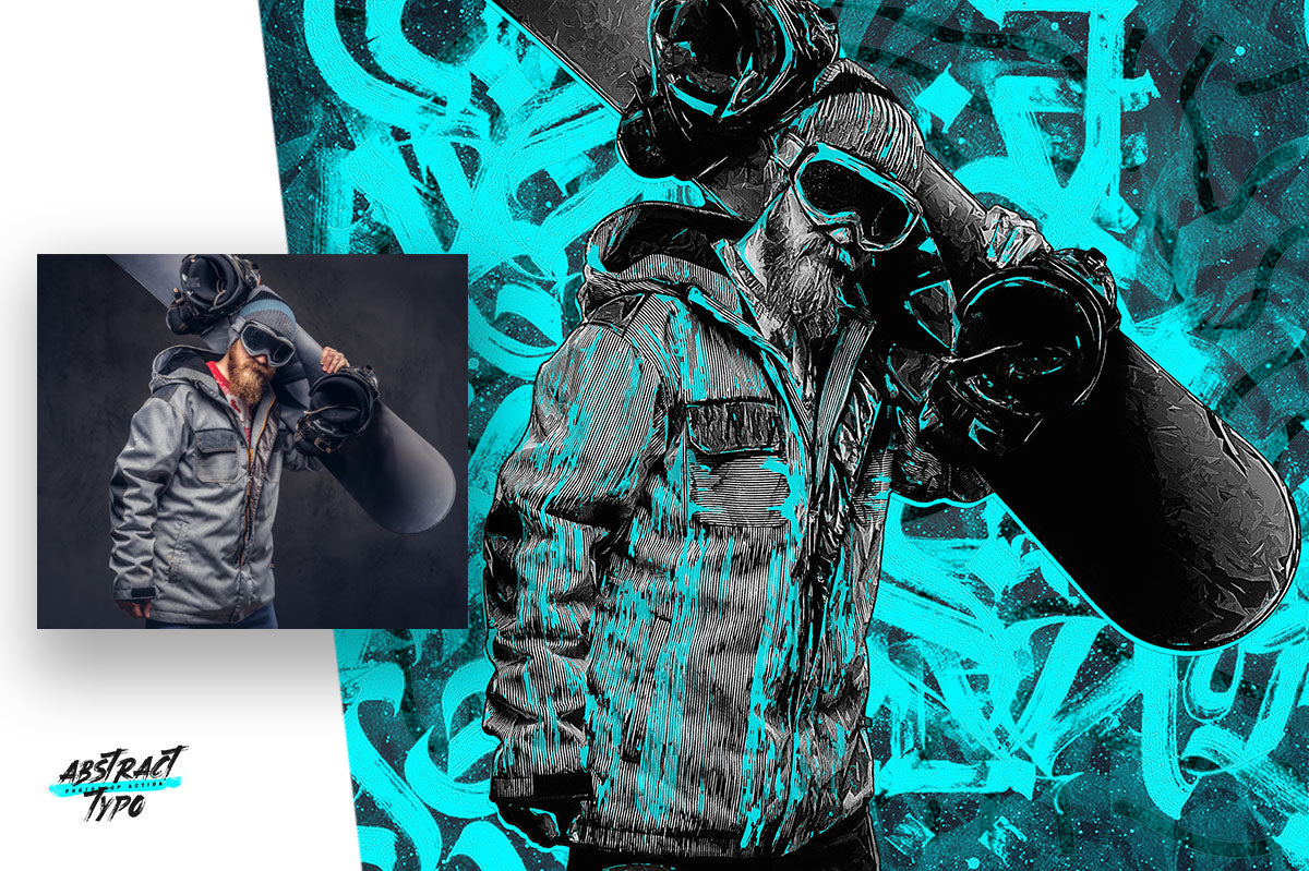 The Abstract Fusion Bundle Of Photoshop Add-Ons