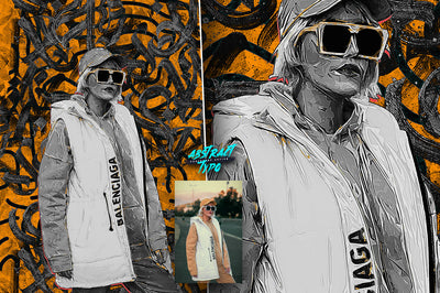 The Abstract Fusion Bundle Of Photoshop Add-Ons