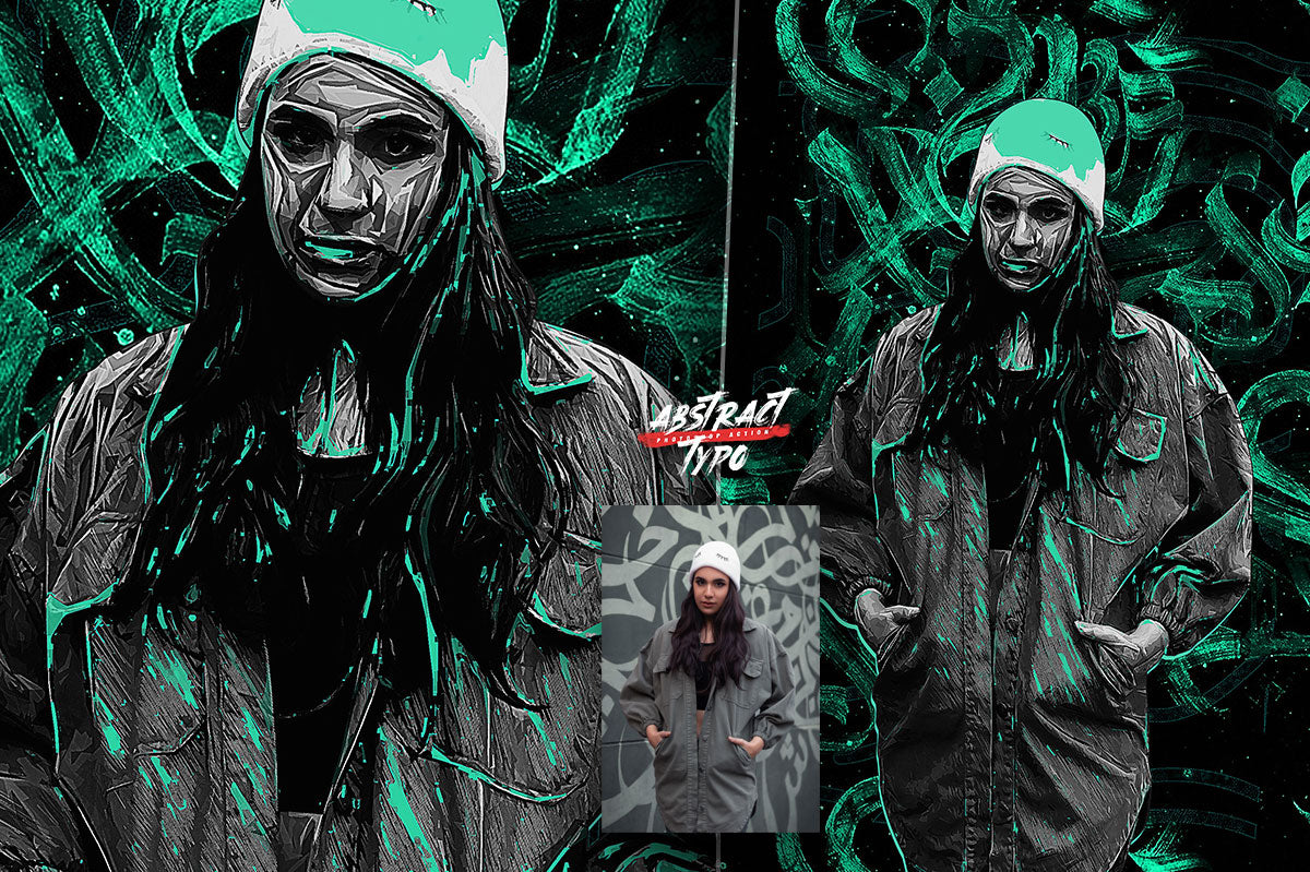 The Abstract Fusion Bundle Of Photoshop Add-Ons