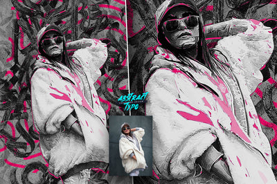 The Abstract Fusion Bundle Of Photoshop Add-Ons
